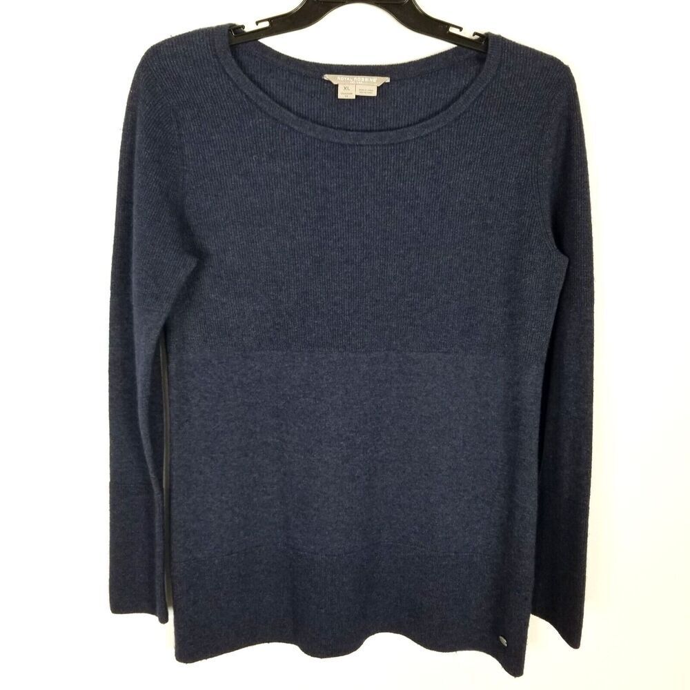 Royal Robbins Westland‎ Wool Blend Pullover Sweater Sz XL Standard Fit Outdoor